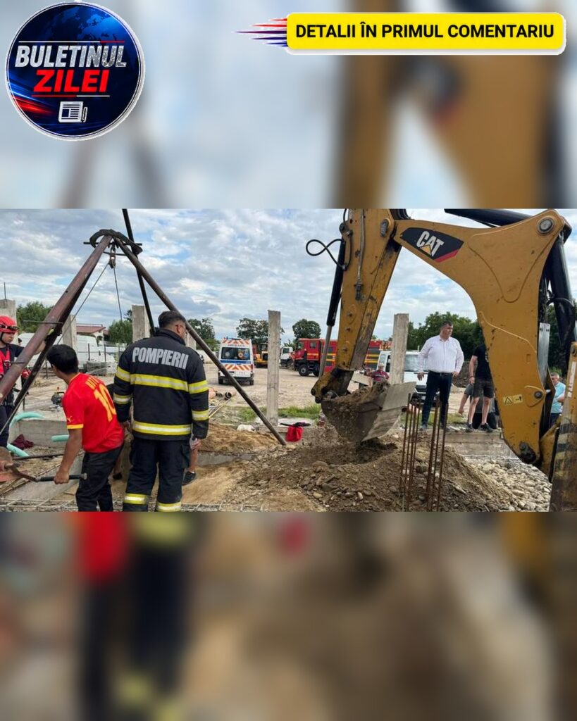 Tânăr de 21 de ani din Vrancea, mort după ce a fost prins sub un mal de pământ. Victima săpa un puț la adâncime