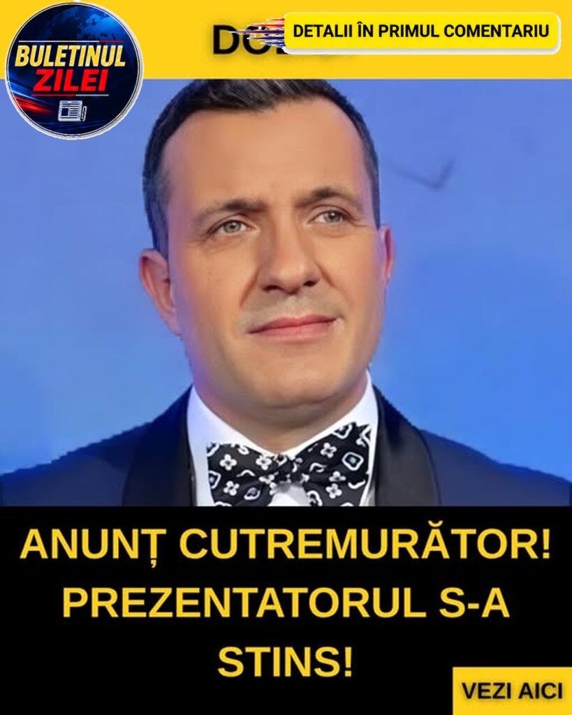 A murit! Prezentatorul Ioan Korpos, anunț cutremurător…