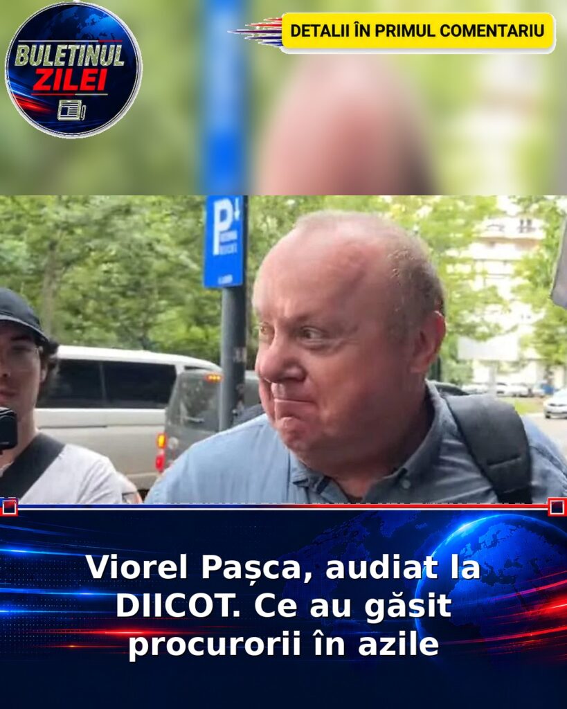Viorel Pașca, audiat la DIICOT. Ce au găsit procurorii în azile