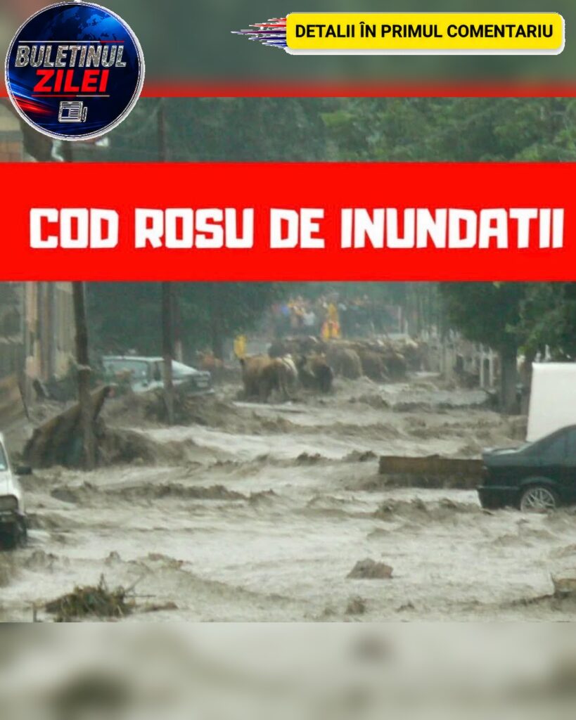 Cod Roșu De Inundații în Dâmbovița și Prahova. Hidrologii Avertizează Asupra Viiturilor Rapide și A Depășirii Cotelor De Apăr