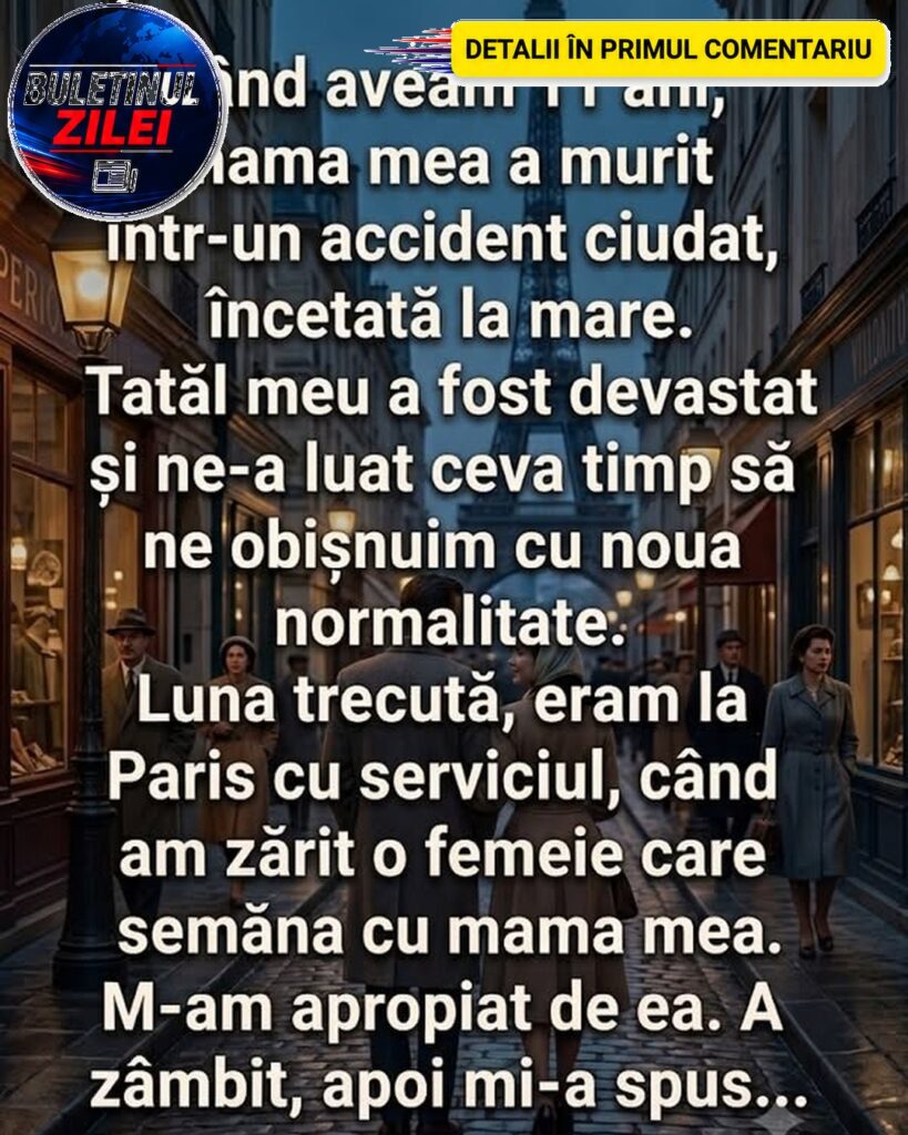 Am fost doar o copilă de 11 ani când mama mea a murit