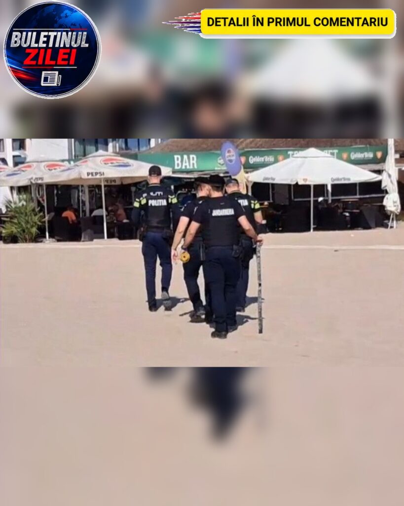 ACUM! Alertă pe plaja din Eforie