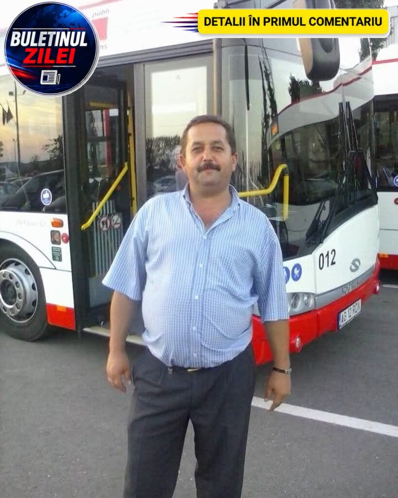 Constantin, șoferul unui autobuz din Pitești, a murit la volan. Ce au făcut pasagerii pentru a evita o tragedie de proporții