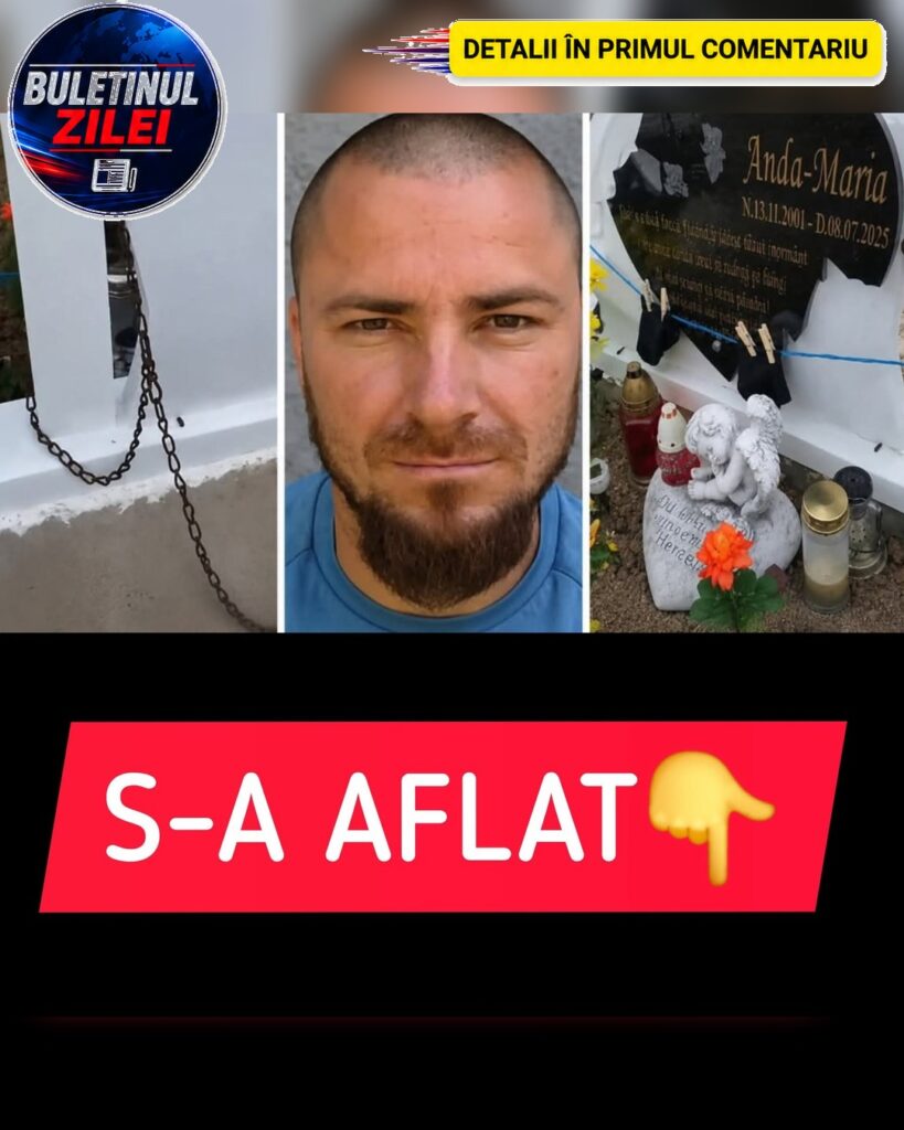 S-a aflat cine a pus șosetele și lanțul la mormântul victimei lui Emil Gânj. O cameră a filmat totul