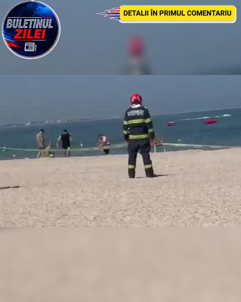 Dronă descoperită în mare, în zona Loft din Mamaia
