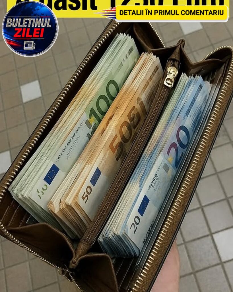 Un rrom din Arad a gasit pe strada un portofel urias plin, avea in el 1.250 de euro, dar l-a predat politiei.