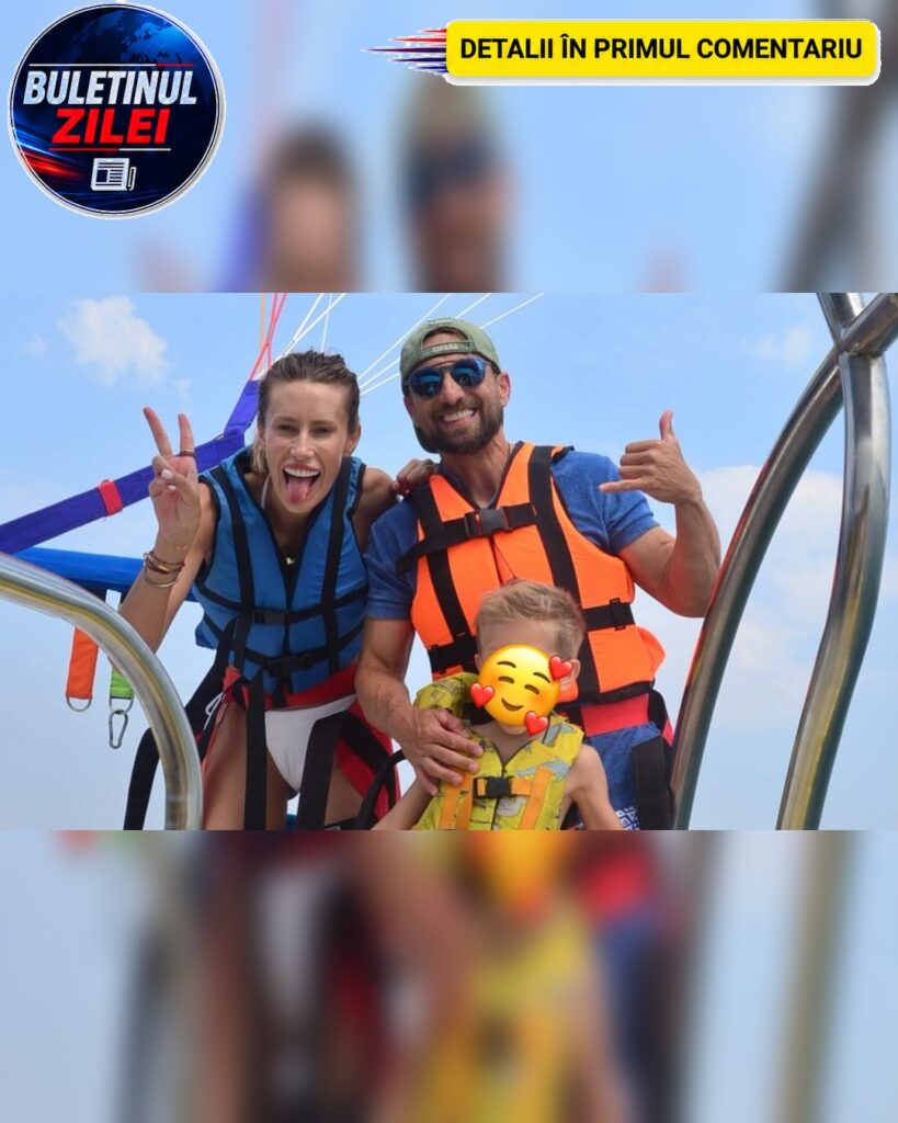 Gabriela Prisăcariu a făcut parasailing în Antalya. Soția lui Dani Oțil și-a uimit fanii la 33 de ani