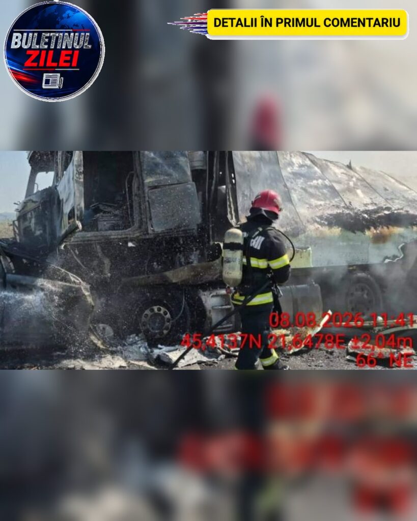 Accident DEVASTATOR! N-a mai avut nicio șansă…
