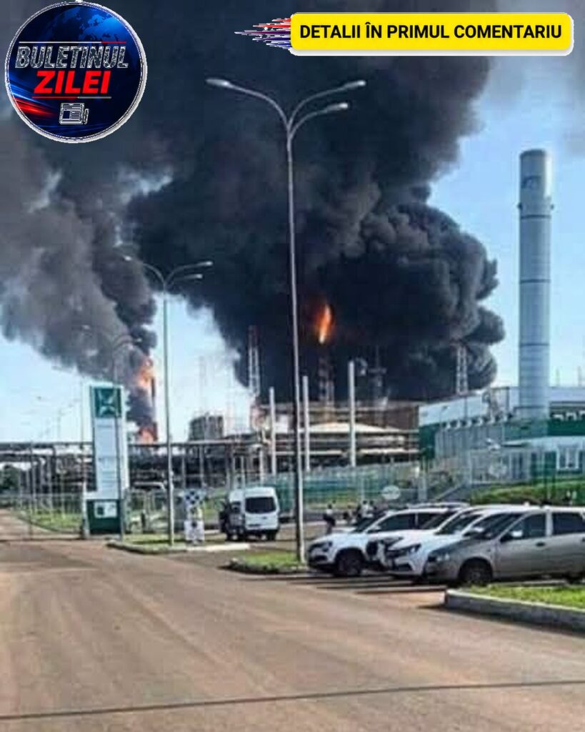 BREAKING! Rafinărie aruncată în aer în R…