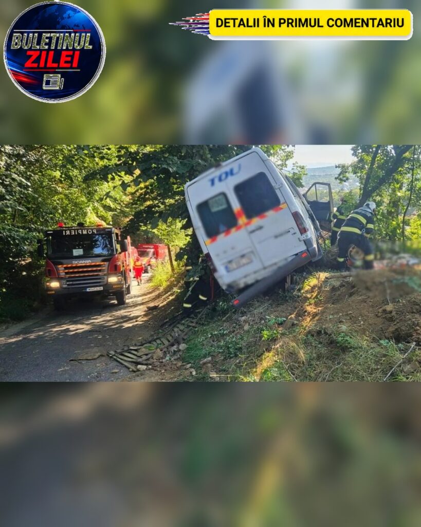Accident grav în Argeș cu microbuzul echipei Dinamo. Constantin Covaciu a murit după ce șoferul a pierdut controlul