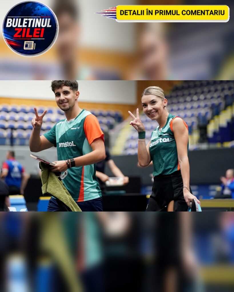 Bernadette Szocs și Eduard Ionescu s-au calificat în optimi la Europe Smash. Perechea română a învins un cuplu suedez