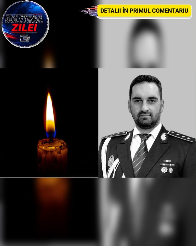 S-a stins din viață comisarul-șef de poliție Theodor Alexandru Enăchescu. Mesajul emoționant transmis de colegi