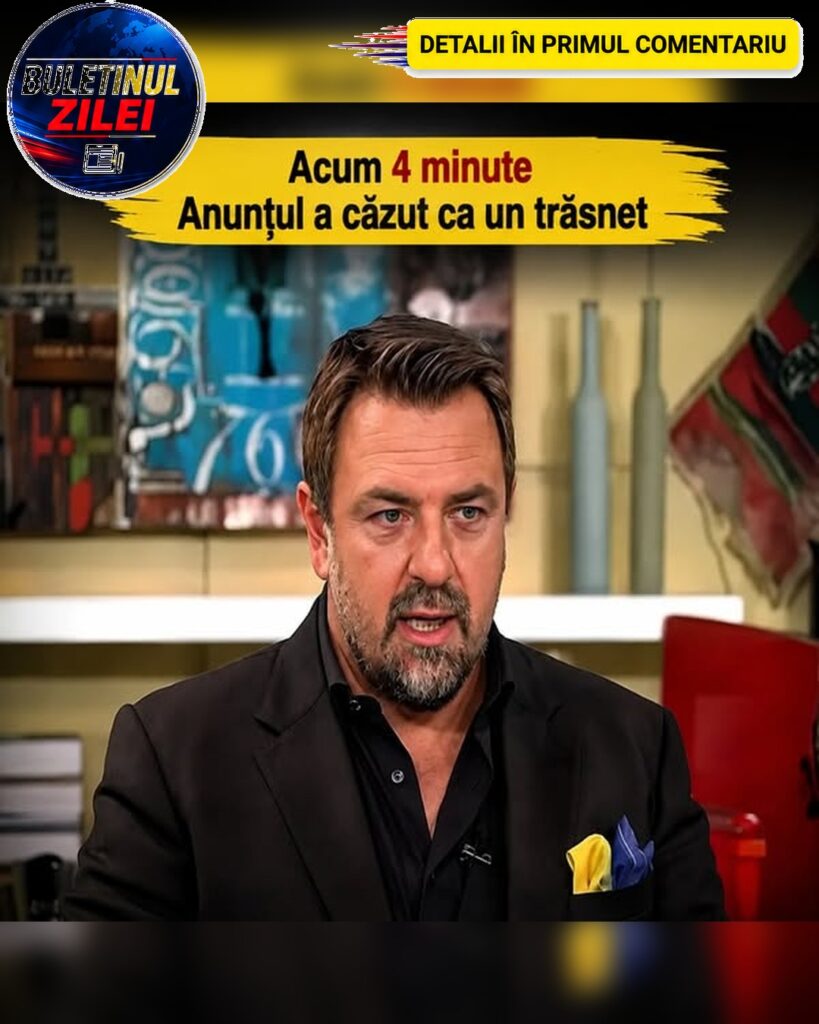 Anunțul a căzut ca un trăsnet! Horia Brenciu