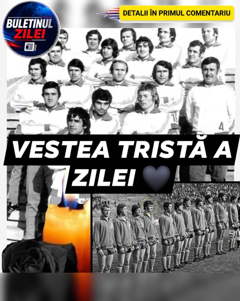 Doliu uriaș în fotbalul românesc. S-A STINS unul dintre cei mai mari jucători români