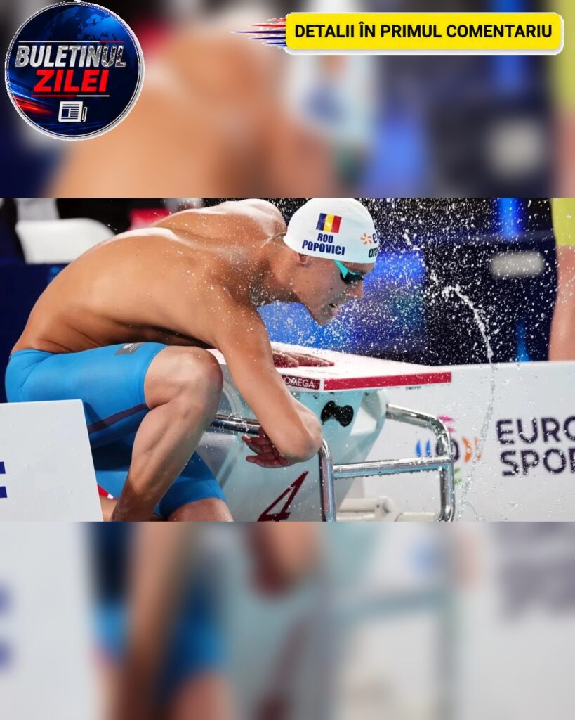 David Popovici și obsesia din spatele performanței. De ce refuză ideea că cineva poate fi mai bun decât el