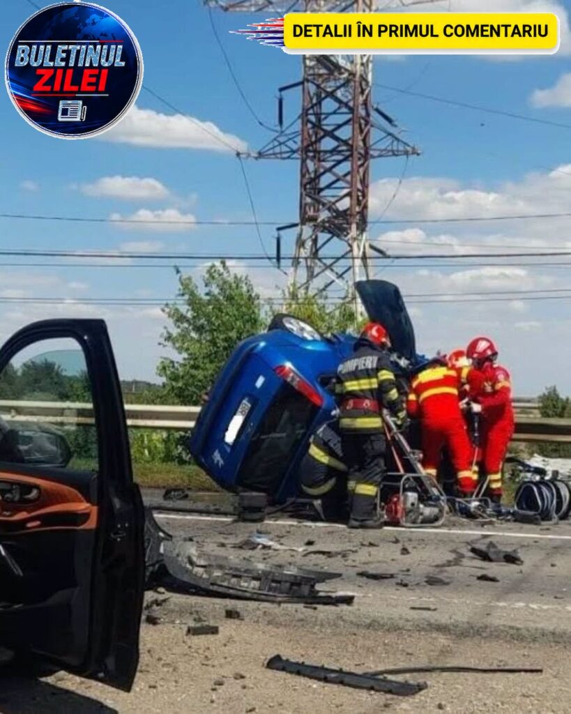 Doi soți morți pe DN2B Brăila, după o depășire. Trei copii, răniți
