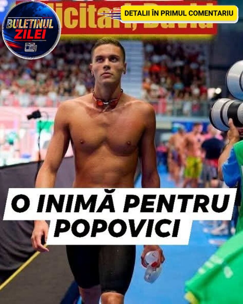 Aur Pentru David Popovici. Fulgerul Natației Românești, De Neoprit