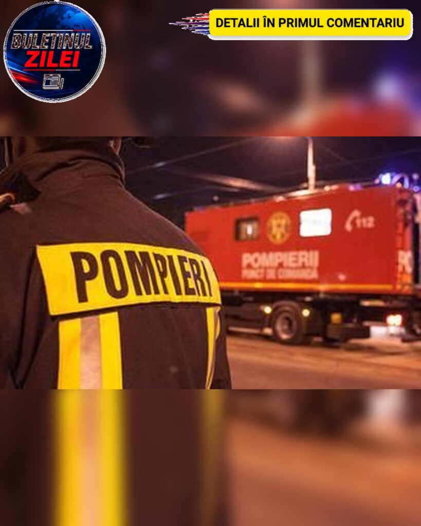 Incendiu puternic în județul Giurgiu. Flăcările s-au extins la trei gospodării și au fost stinse de pompieri după o intervenț