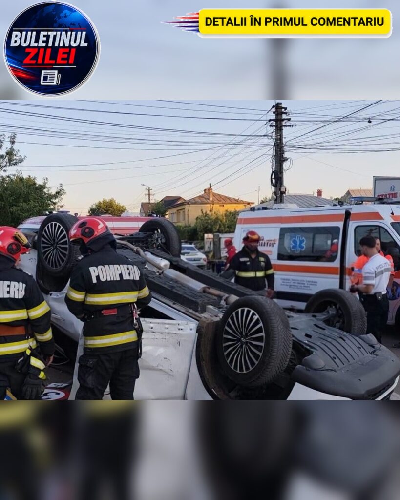 Accident cu VICTIME în B…