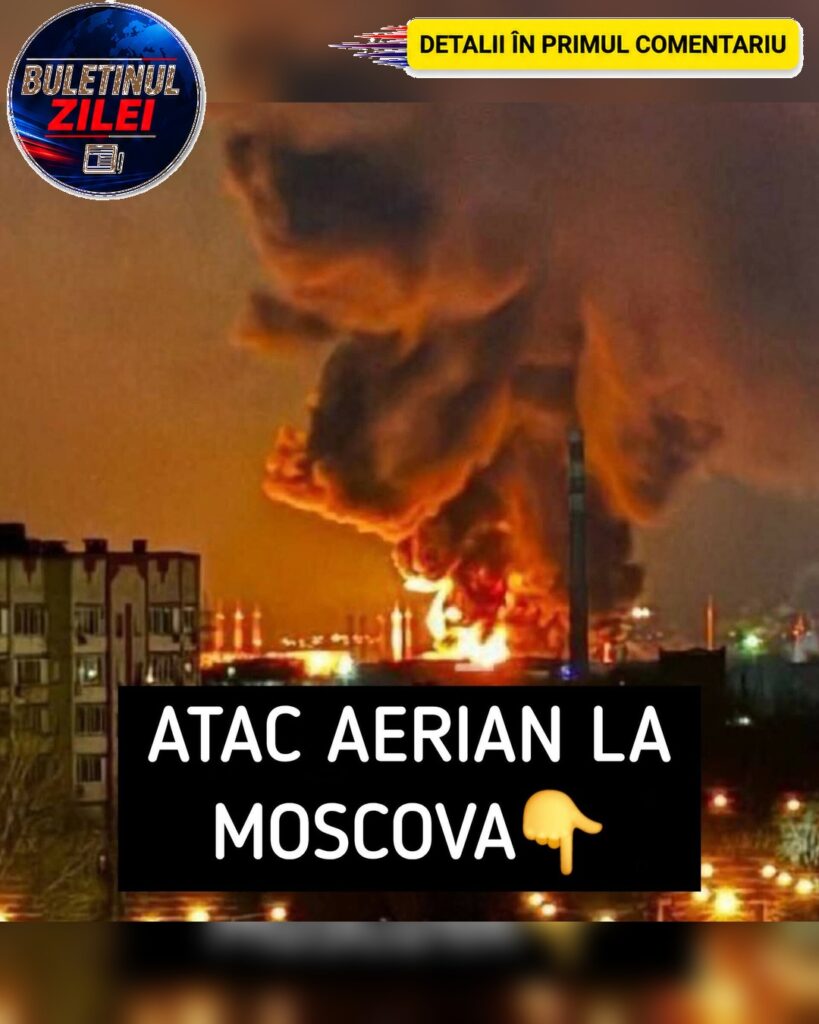 Atac aerian la Moscova. Două drone, doborâte de apărarea aeriană. Morţi și răniţi peste tot: Rusia lovește Dnipro cu rachete