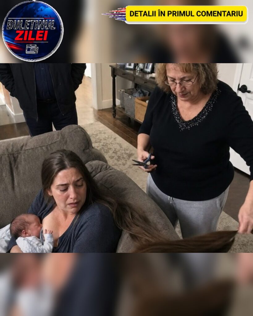 Soacra mea mi-a tăiat părul în timp ce îmi alăptam nou-născutul, iar apoi socrul meu a făcut ceva care a lăsat-o complet șoca