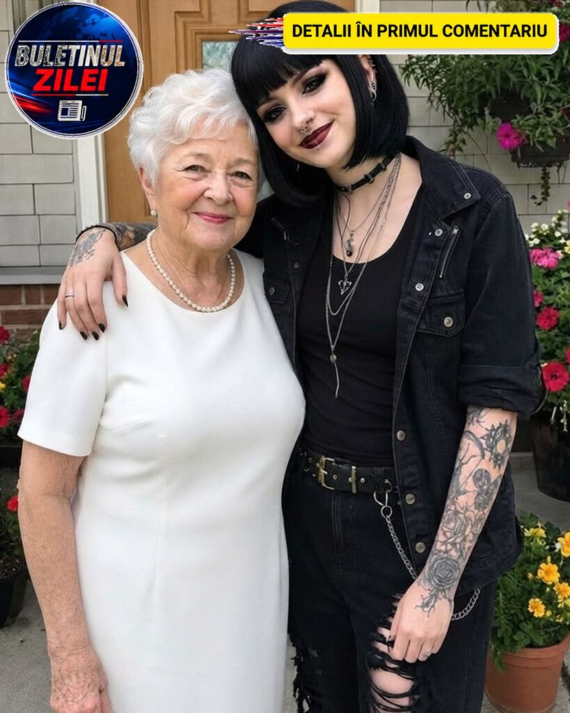 O fată goth își face apariția la mama mea de 73 de ani, în fiecare sâmbătă