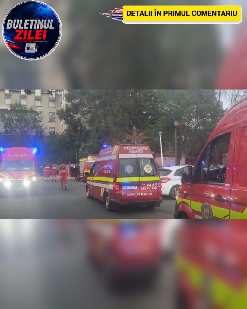 Incendiu la Institutul Fundeni. Zeci de pacienți evacuați după ce o bolnavă a aprins o saltea