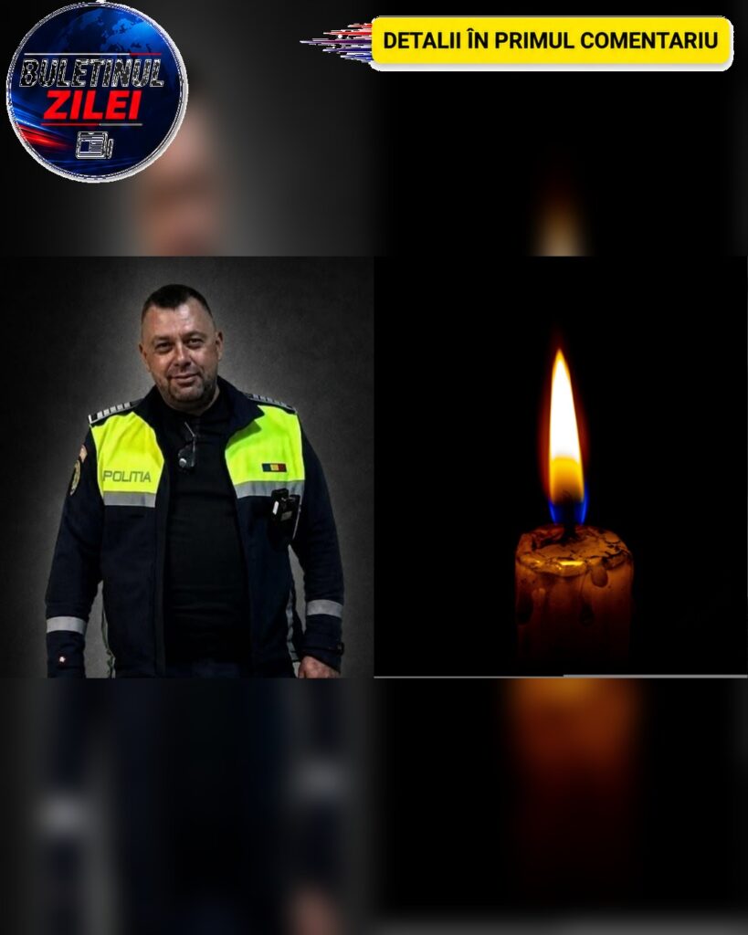 Doi copii au rămas orfani de tată! Polițistul Șucată Florin Cătălin a murit…