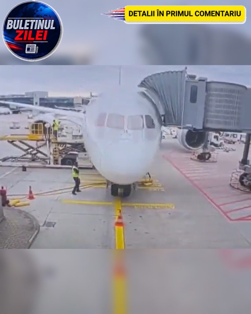 Clipe de groază pe aeroport! Un avion s-a prăbușit la poarta de…