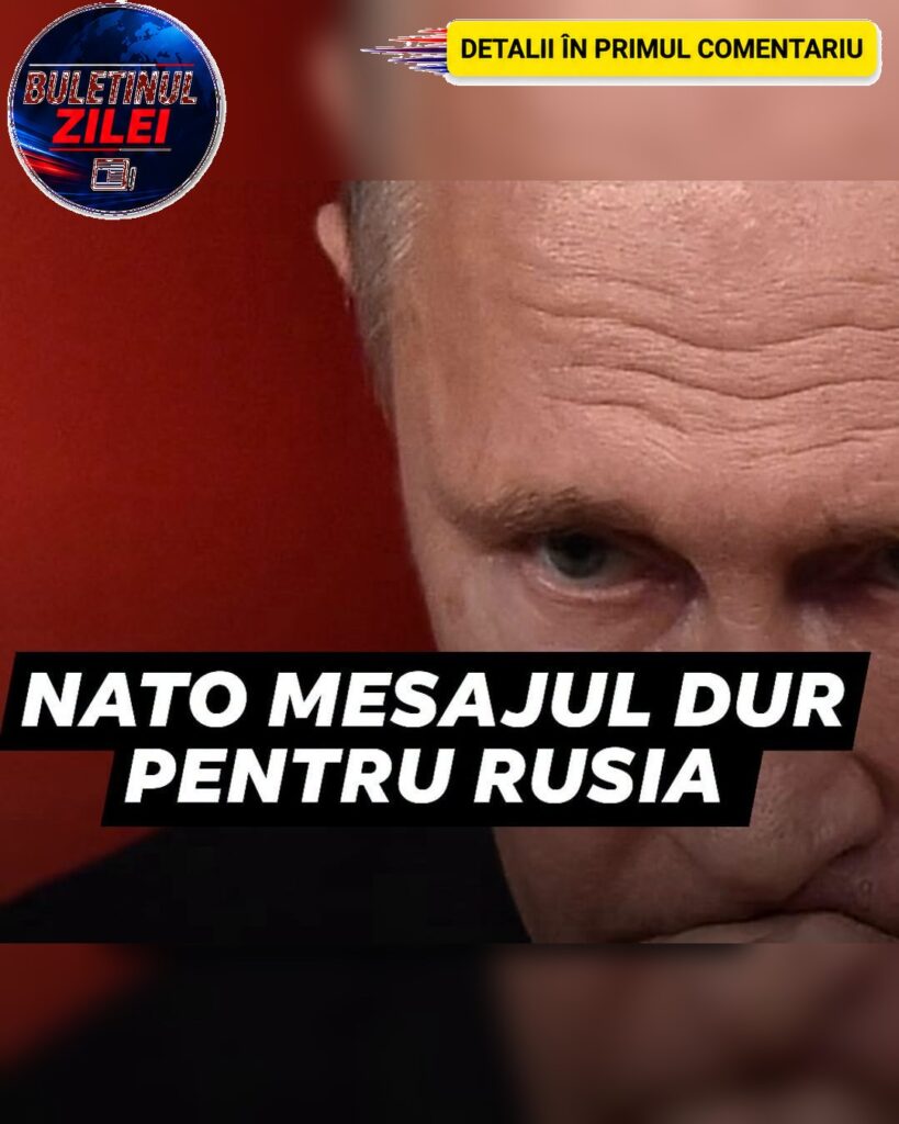 Mesaj Dur Pentru Rusia De La Granița NATO