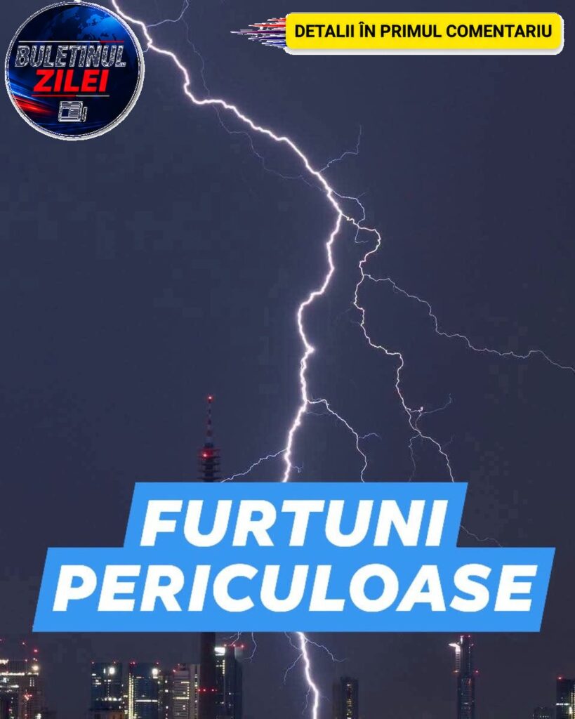 ANM anunță când încep furtunile puternice! Vremea se schimbă radical în mai multe zone din țară începând de…