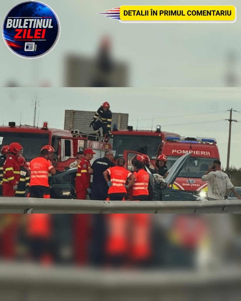 Două accidente DEVASTATOARE pe autostrada A…