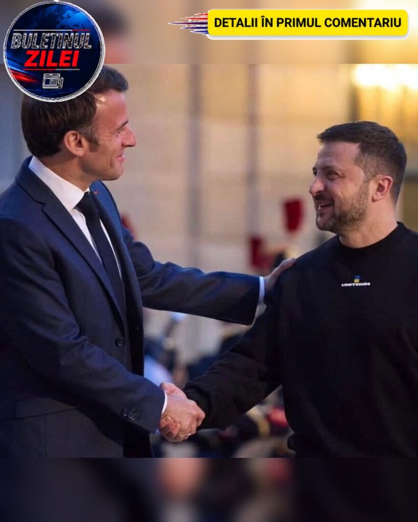DUPĂ RECENTELE ATACURI LANSATE DE RUSIA, MACRON PROMITE UCRAINEI…