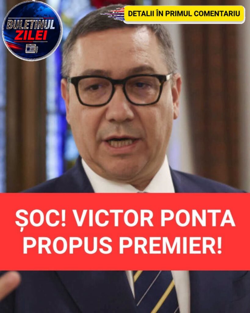 Victor Ponta, pregătit să revină la Palatul Victoria. Fostul premier spune că ar accepta din nou șefia Guvernului