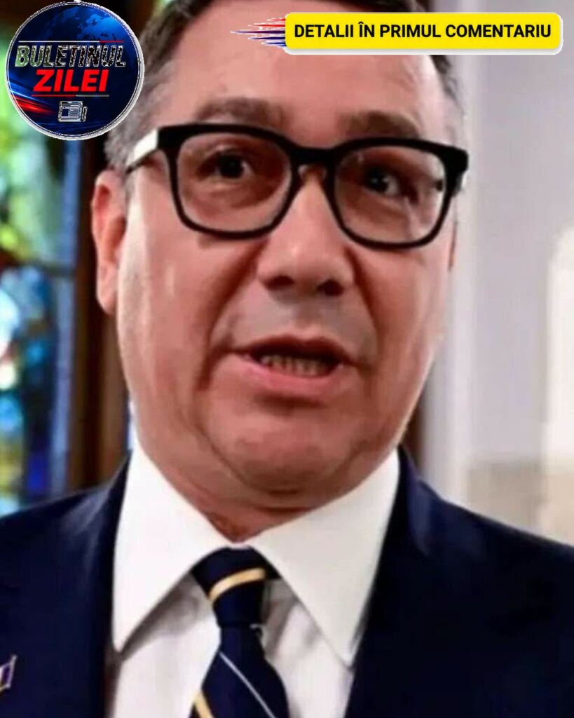 Vine vestea cea mare! Anunțul despre Victor Ponta a venit în această dimineață