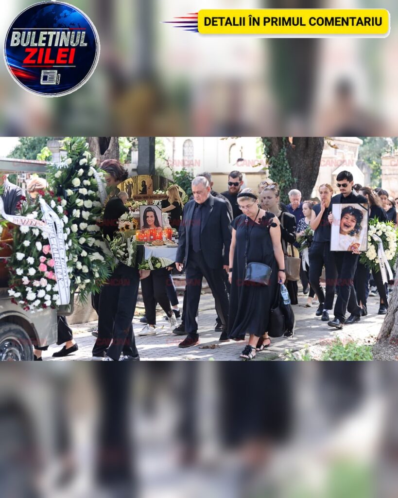 Familia și prietenii și-au luat adio de la Victoria. Fiica EX-deputatului Cazimir Ionescu a fost condusă pe ultimul drum