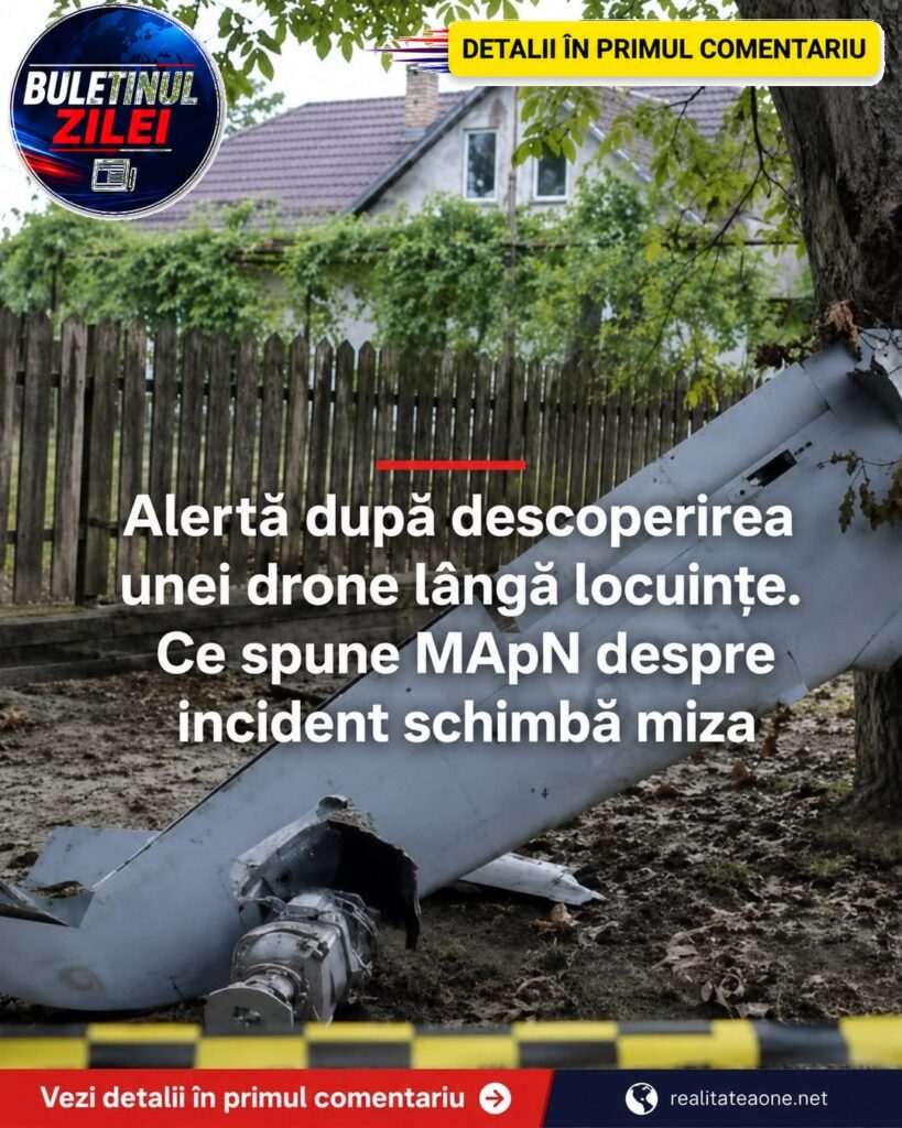 Alertă în estul României după intrarea unei drone.