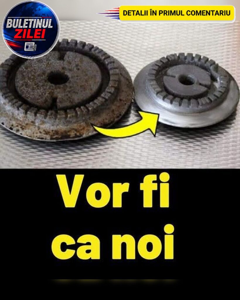 Cum să vă curățați arzătoarele de la aragaz într-un minut: