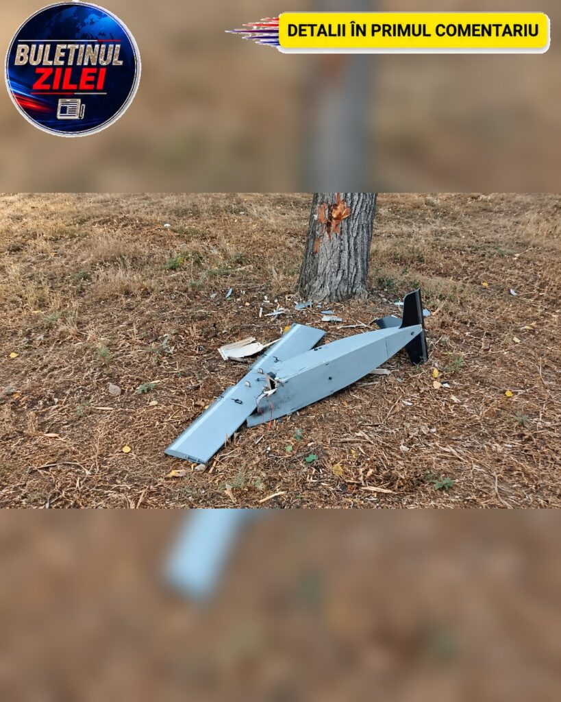 ULTIMĂ ORĂ! Dronă prăbușită în…