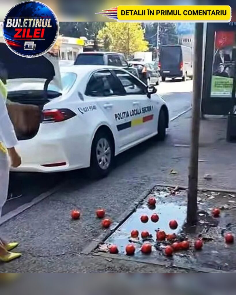 George Tuță, reacție după ce un polițist local i-a aruncat marfa pe jos unei femei în vârstă: