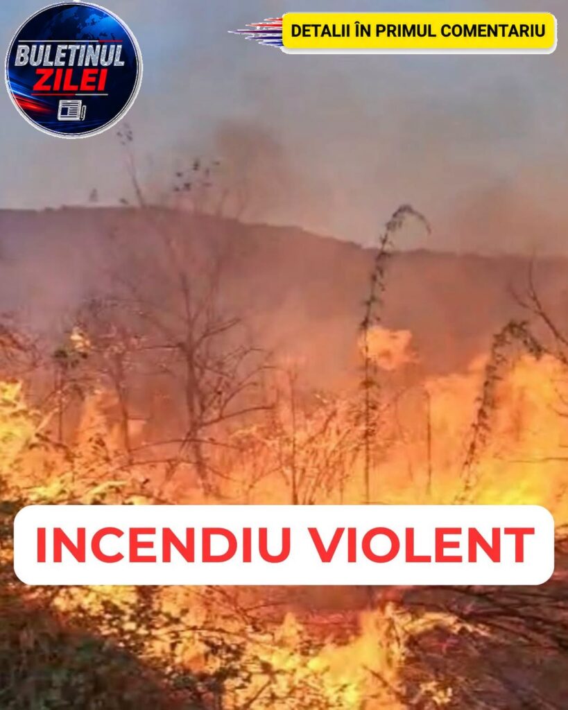 BREAKING! Incendiu violent în B…