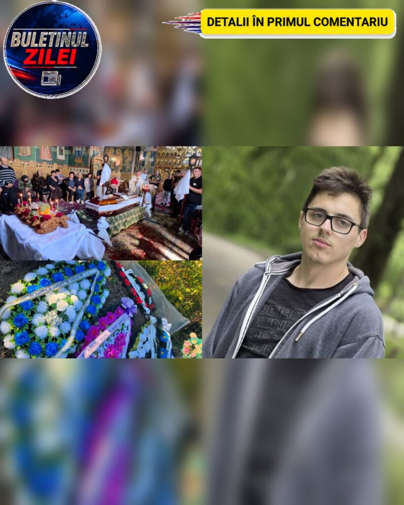 „Este greu să accept” Lacrimi și multă durere la înmormântarea lui Nicolae, tânărul de 19 ani ucis de o m…