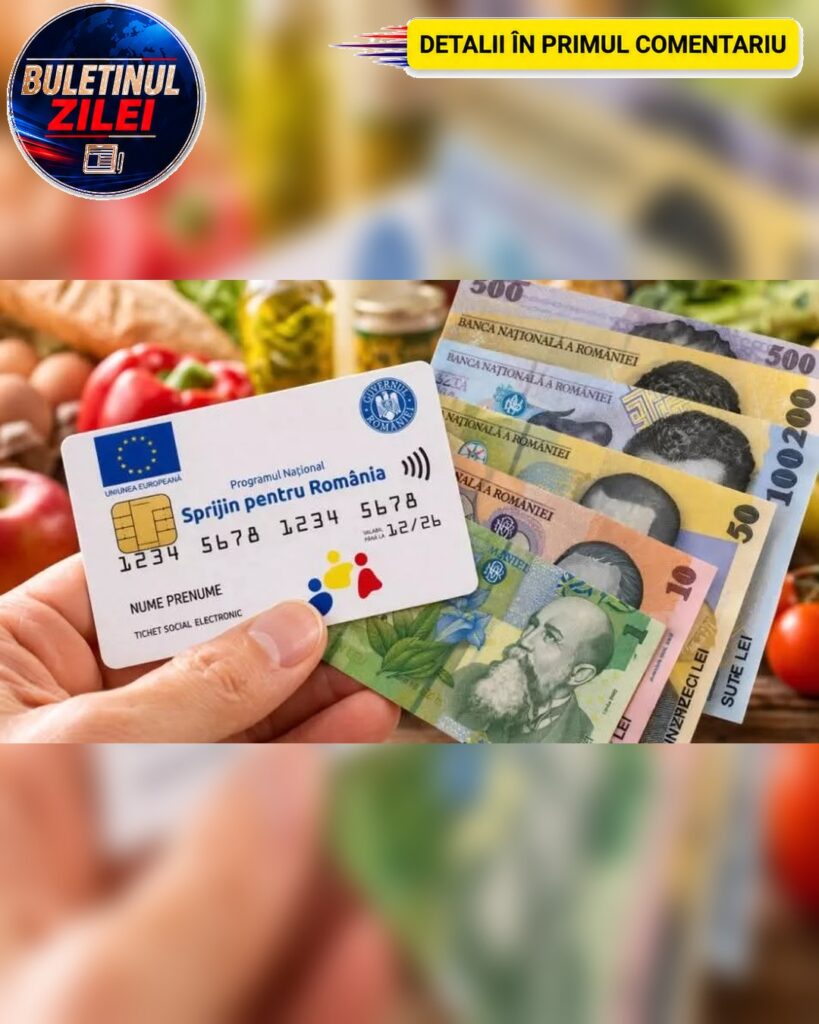 Ce se întâmplă cu cardurile sociale în 2026. Ca să primești în cont trebuie să…