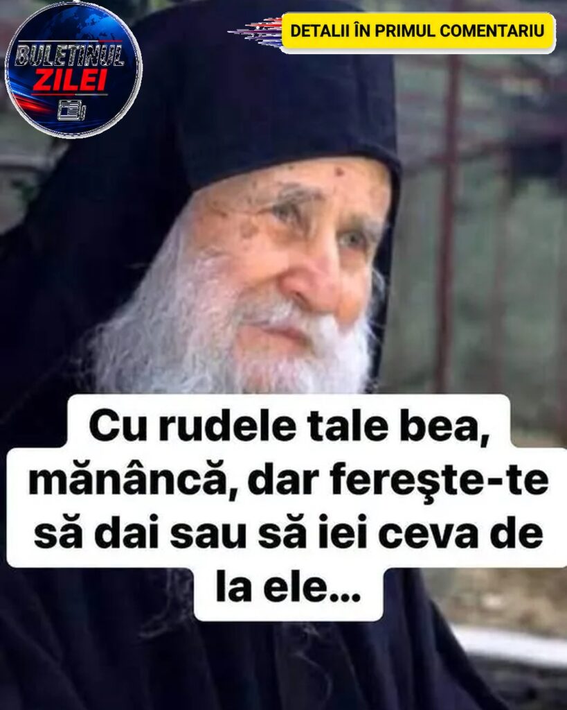 Sfat de viață ca să nu fie ceartă cu rudele tale mănâncă și bea, dar ferește-te să…