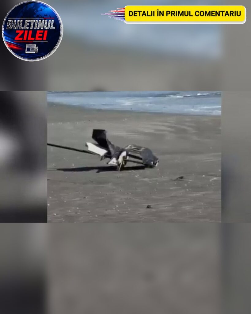 ALERTĂ majoră în România! O DRONĂ s-a prăbușit pe plaja din…