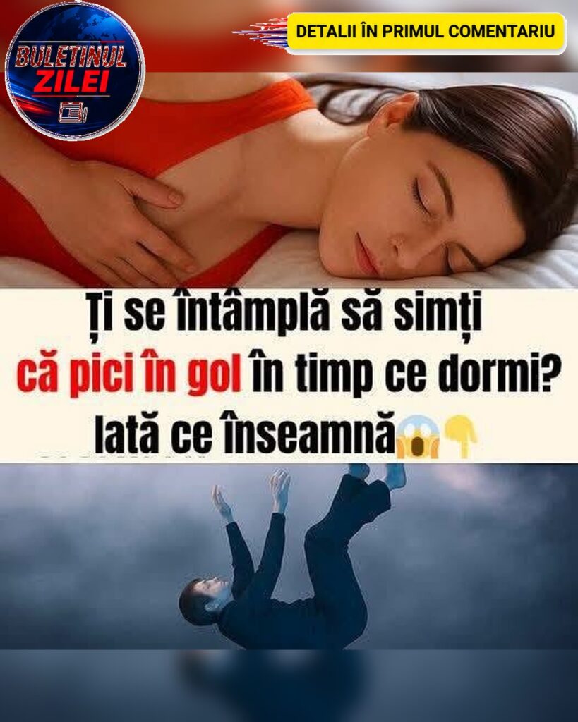 De ce tresari înainte să adormi – explicația medicală a „căderii în gol” din somn