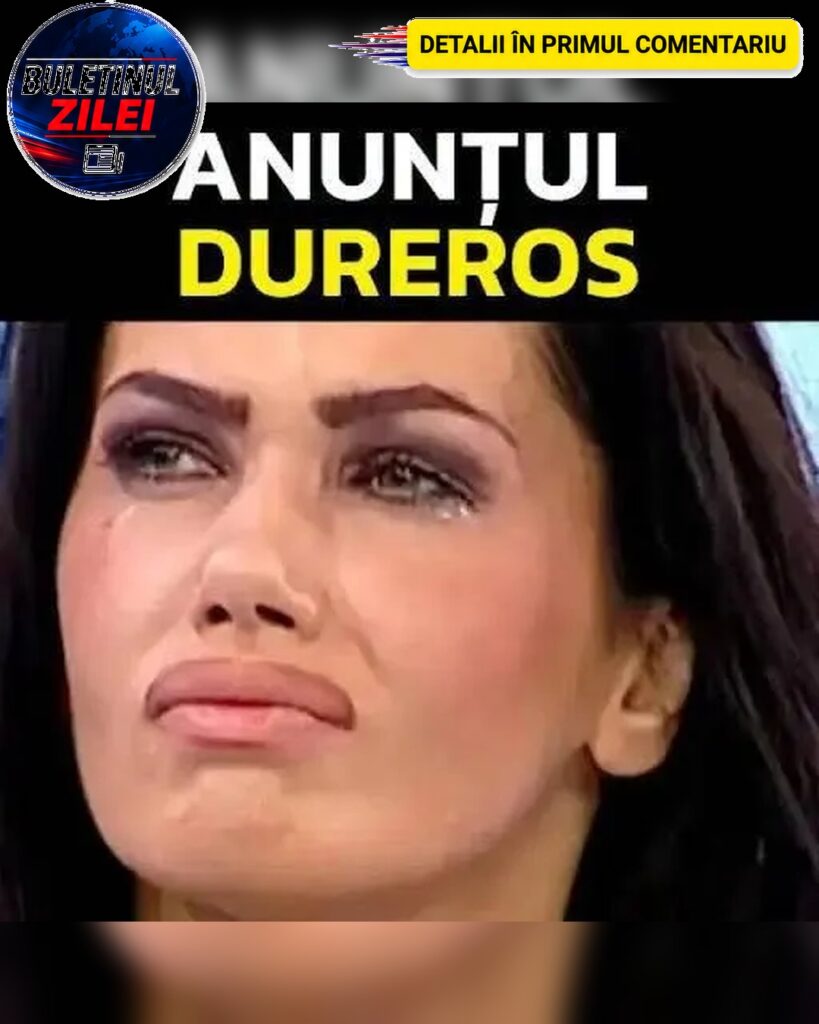 Vestea dureroasă despre…