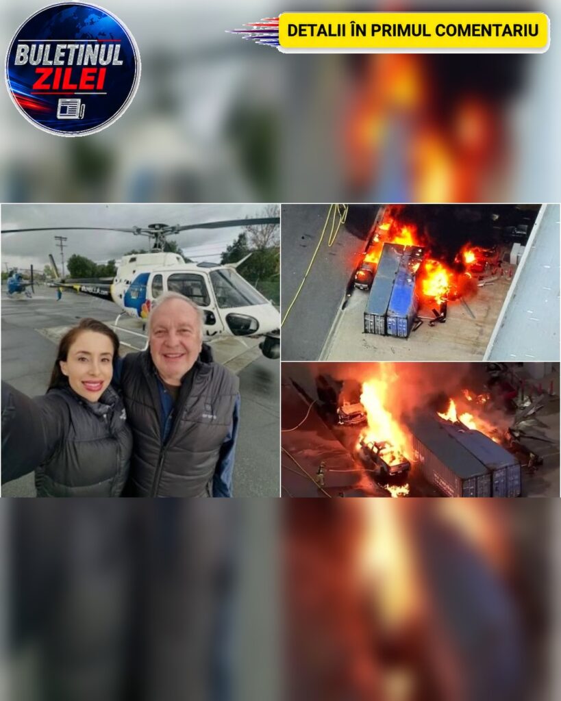 Momentul ȘOCANT în care un elicopter cu o echipă TV s-a prăbușit în timp ce urmărea un…