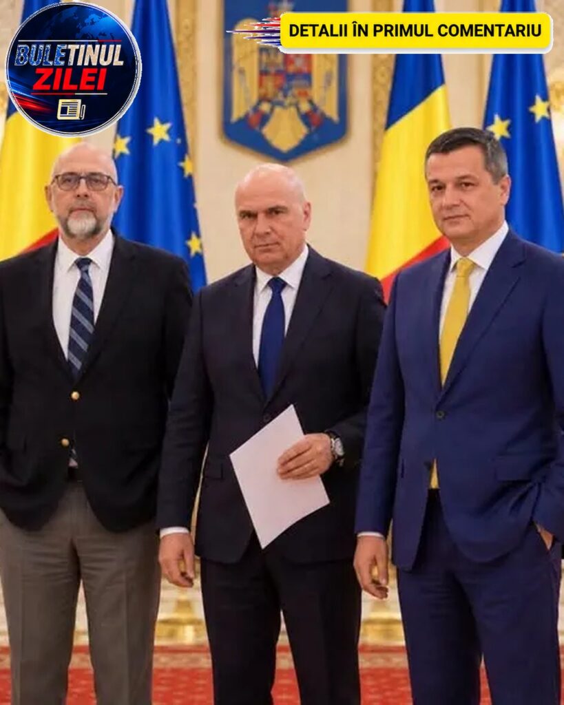Breaking news în România! Noul guvern format din…