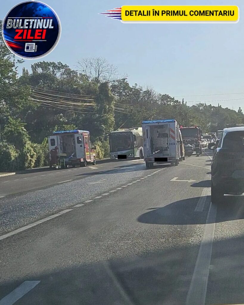 Accident în Craiova, după ce un șofer nu ar fi oprit la „STOP”